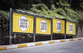 Free Download Outdoor Advertising Mockups Outdoor Advertising Mockup Outdoor Advertising Billboard Mockup