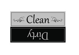 Dishwasher magnet clean dirty sign dishes kitchen flip turn. Clean Dirty Dishwasher Magnet Clean Dirty Magnet Clean Dirty Etsy