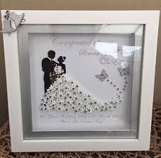 Details About Bride And Groom Mr And Mrs Anniversary Personalised Framed Keepsake Gift Wedding Frames Deep Box Frames Box Frames