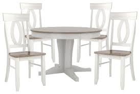 The best time of your day can be when you sit down together with your family to eat your meal. Canadel Custom Dining Tables 48 Round Table And 4 Chairs Johnny Janosik Dining 5 Piece Sets