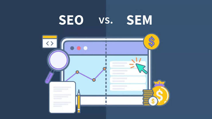 Inversión SEO vs SEM - Comparativa de ROI a largo plazo