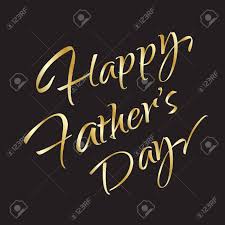 Free black background images, textures, gifs, animations, background images, web hosting note: Happy Father S Day Gold Lettering On Black Background Gift Calligraphy Royalty Free Cliparts Vectors And Stock Illustration Image 79442415