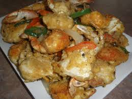 Black Blue Steak And Crab Salt And Pepper Blue Crab Recipe Blue Crab Recipes Crab Recipes Fried Blue Crab Recipe