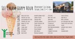 Anthony's Ice Cream HAPPY HOUR – Greater Rochester Celiac Support ...