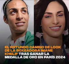 Cambiada La boxeadora argelina Imane Khelif, quien se consagró campeona en  los Juegos Olímpicos de París 2024 en la categoría de 66 kilogramos en  medio de una fuerte controversia por no haber