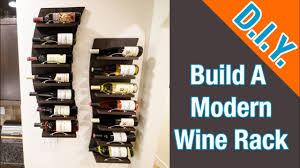 Give these wine holder lanyards to guests at any corporate function, wine tasting, vineyard or wine tour. How To Build A Modern Wine Rack Youtube