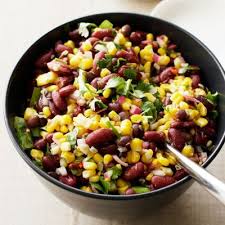 Salade De Mais Et Haricots Rouges Haricot Rouge Moins De 300 Calories 300 Calories