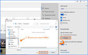 The downloads window isn't easy to find. Solved How To Change Default Download Location In Microsoft Edge In Windows 10