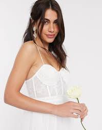 We did not find results for: Asos Spitze Louisa Hochzeitskleid Mit Spitzenkorsett Und Tullrock In Weiss Lyst