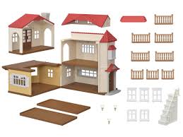 This vermont home sports a red cedar main roof and a copper shed dormer roof. Red Roof Country Home Sylvanian Families