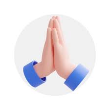 Folded Hands 3d Animated Emoticons Animated Emojis Animated Clipart