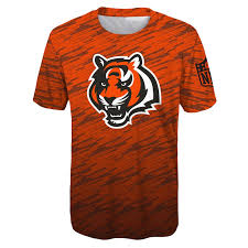 Black And Orange T Shirt Cincinnati Bengals Youth Propulsion Sublimated T Shirt Black Orange Cincinnati Bengals Black Shirt Shirts