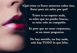 Imagenes De Tristeza Extrema Con Palabras Que Provocan El Abandono Tristes Frases Llorar Por Amor Sentimiento De Tristeza Frases De Tristeza
