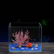 A woven blanket in a paler shade of coral adds color to the white bedding. Aquarium Fish Tank Artificial Coral Decoration Vivid Artificial Coral Plant Ornament Walmart Canada