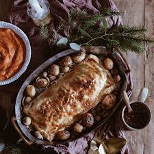 Wellington Butternut Chataigne Et Chevre Vegetarienne Recette Noel Recette Butternut Recettes De Cuisine Alimentation
