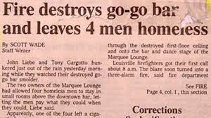 Newspaper Headlines Fire Destroys Go Go Bar And Leaves 4 Men Homeless Funny Pictures Can T Stop Laughing Funny Headlines Funny News Headlines