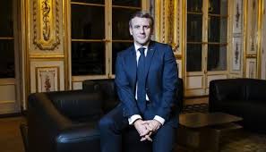 Président de la république française. President Macron Between France And Africa It Must Be A Love Story