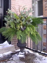 Explore Topiarius Urban Garden Floral Design S Photos On Flickr Topiarius Urban Garden Floral Winter Planter Christmas Urns Winter Container Gardening