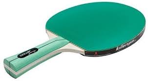 Table Tennis Paddle Racket Lightweight Wood Green Rubber Backing Table Tennis Ping Pong Table Tennis Racket