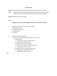 Www.scribd.com kerangka karangan outline pengertian outline adalah kerangka regangan atau garis besar. Contoh Outline Pdf