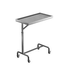 It offers varied range of hospital bedside furniture like hospital bedside locker, surgeon stool and revolving stool. China Hospital Style Bed Table In Stainless Steel China Bedside Tables Overbed Table