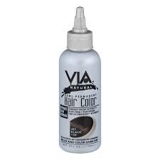 Type 4 hair is versatile in many ways—certain products and styles, such as twists or braids, can achieve different curl patterns, from tight coils to waves and anywhere in between. Via Natural Semi Permanent Hair Color 130 Jet Black 4 Fl Oz Instacart