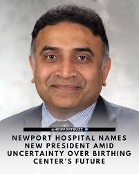As Newport Hospital welcomes new leadership, a cloud of uncertainty hangs  over one of its most valued services — the Noreen Stonor Drexel Birthing  Center, which is reportedly at risk of closure