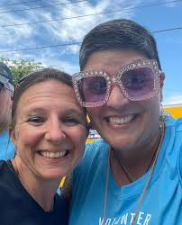 Proud of my friend's hard work and support