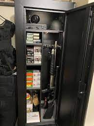 Molded barrel rests with included scoped rifle standoffs are included. Stack On Convertible 18 Gun Cabinet Black Walmart Com Walmart Com