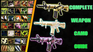 Call of duty black ops ii allows players to select various weapons, attachments, and equipment for each custom class. Black Ops Cold War Weapon Camos How To Unlock Them Complete Guide Black Ops Cold War Downsights