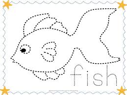 Balik Hem Boyama Hem Cizgi Calismasi Sayfasi Okul Oncesi Etkinlik Faliyetleri Madamteacher Com Alfabe Calisma Sayfalari Okul Oncesi Anaokulu