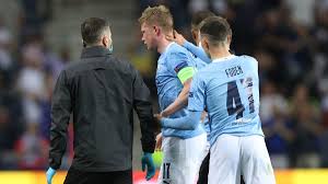 For anyone to insinuate that rudiger went out of his way to injure de bruyne, i'd have to assume they were born with. Kevin De Bruyne Injury Man City Star Fractures Nose Eye Socket Sports Illustrated