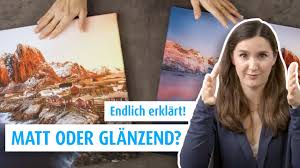Normaler preis € 11,90 sonderpreis jetzt nur € 9,90. Fotos Matt Oder Glanzend Tipps Zu Verschiedenen Bildmaterialien Youtube