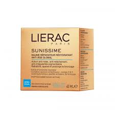 Ein gratis geschenk zu jeder bestellung beautyplaza. Lierac Sunissime After Sun Repairing Balm Face And Decollete 40ml