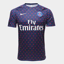 Ao validar ofertas você ajuda o promobit a estar sempre atualizado! Camisa Paris Saint Germain Pre Jogo Squad Top 2018 S N Nike Masculina Marinho Branco Netshoes