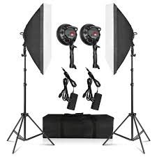 Emart Photography Softbox Lighting Kit Photo Equipment Studio Softbox 20 X 45w For Sale Online Ebay