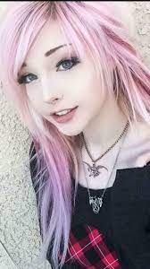 Pink Hair Hairstyles Short Emo Hair Girl Hairstyles Emo Hair