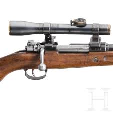 Sold at Auction: A sniper rifle 98, Amberg 1918 , with a Walter Gerard Scope