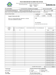 Maybe you would like to learn more about one of these? Borang 8a Socso 8a Form Monthly Socso Report