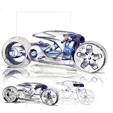 Bugatti Concept Bike Challenge Part 4 On Behance Bike Sketch Bugatti Concept Car Design Sketch