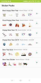 How to use and add wa stickers is very easy, install the application, open and download or. Wastickerapps Happy New Year 2019 Sticker For Wa For Android Apk Download