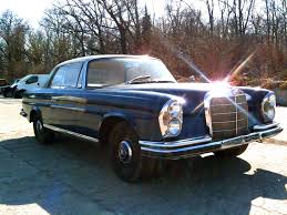 Mercedes W111 220se Coupe 1965 Original Condition