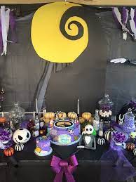 And if you are going the party route this year, what better theme is there than the nightmare before christmas? Nightmare Before Christmas Birthday Party Candy Cake Tabl Christmas Birthday Party Nightmare Before Christmas Halloween Nightmare Before Christmas Babyshower