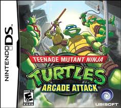 • ante la creciente moda de los juegos de lucha de uno contra uno por culpa de 'street fighter ii' , konami también se quiso subir a ese carro aprovechando su licencia con las tortugas ninja y sacó 'teenage mutant hero turtles: Amazon Com Teenage Mutant Ninja Turtles Arcade Attack Nintendo Ds Video Games