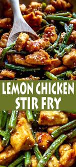 Easy Lemon Chicken Stir Fry Recipe Recipe In 2020 Lemon Chicken Stir Fry Stir Fry Recipes Chicken Chicken Stir Fry