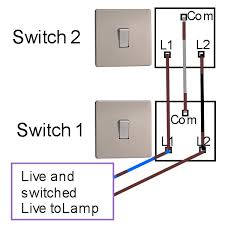 If you need to know how to wire a two way switch then this is the place to start. 2 Way Circuit Diagram Talk Electrician Forum