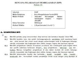 Materi bahasa indonesia kelas 9 smp mts k13 edisi revisi 2018. Rpp Ips Kelas 8 Semester Ganjil Lengkap Dengan Lk Dan Soal Didno76 Com
