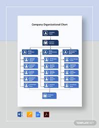 Company Organizational Chart Template Word Google Docs