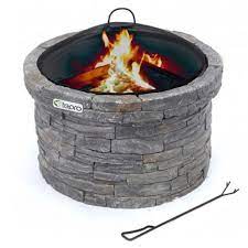 Simple skills that take years to perfect. Round Stone Garden Fire Pits