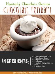 Heavenly Chocolate Orange Chocolate Fondant Via Recipethis Chocolate Fondant Fondant Recipe Chocolate Orange